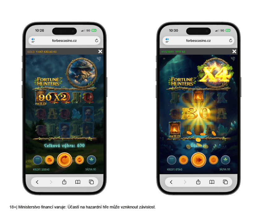 Hrací automat Fortune Hunters od PegasGame