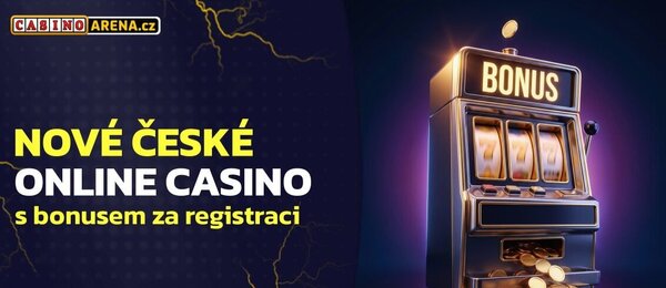 Nové české online casino s bonusem za registraci