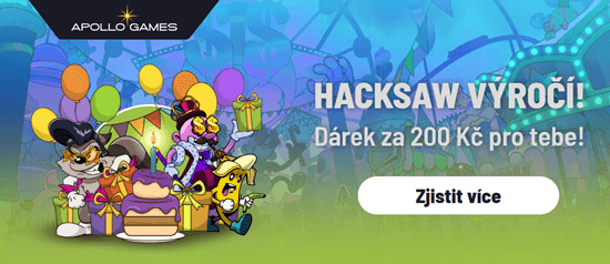 Hacksaw výročí u Apolla