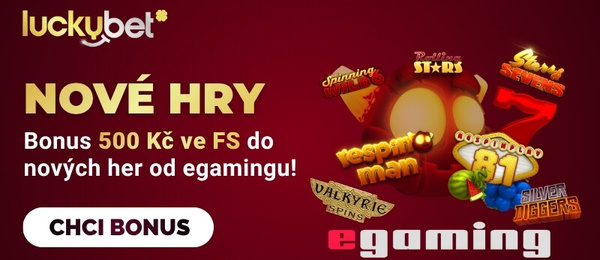 Získejte až 500 free spinů v LuckyBetu