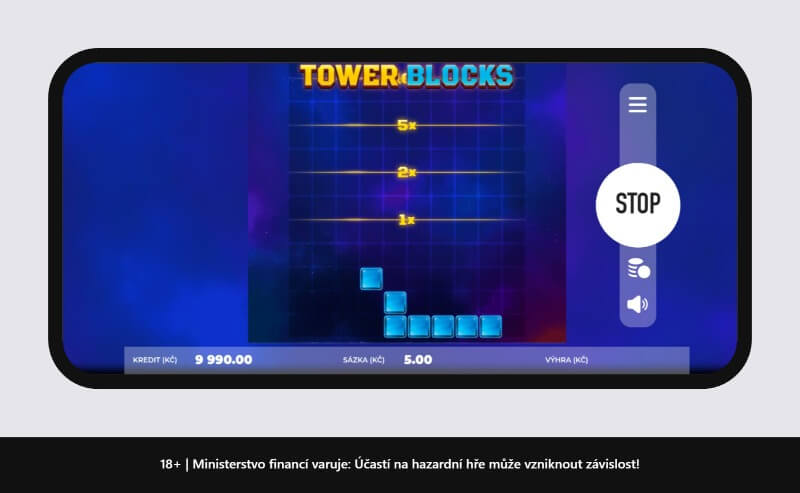 Tower Blocks Kingsbet instant hra
