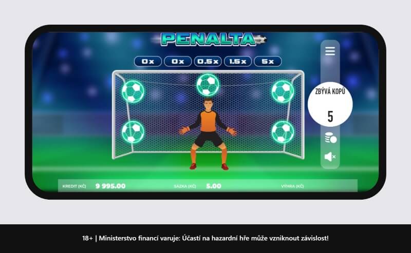 Penalta Kingsbet instant hra