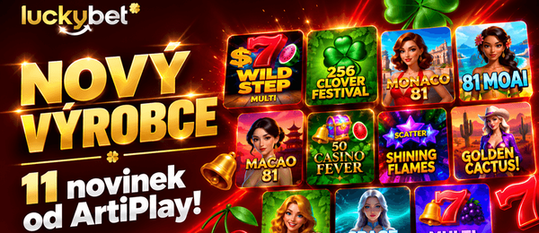 ArtiPlay najdete u LuckyBetu