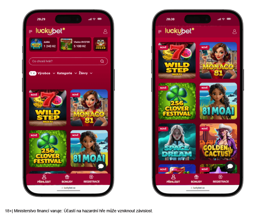 Hrací automaty od výrobce ArtiPlay u&nbsp;LuckyBetu