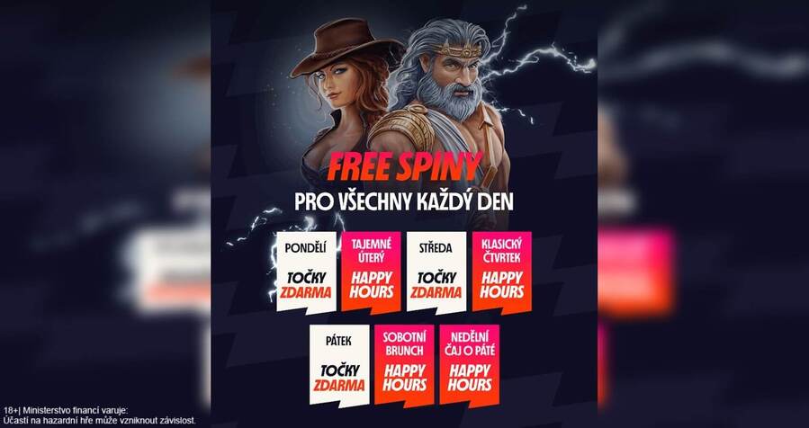 Free spiny zdarma u&nbsp;Betana