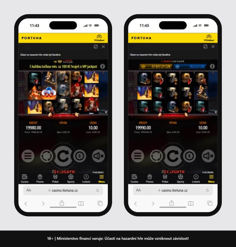 Online automat Bomberos v&nbsp;casinu Fortuna