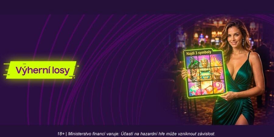 Výherní losy v&nbsp;online casinu Kingsbet