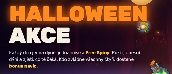V online casinu Forbes probíhá Halloweenská akce.
